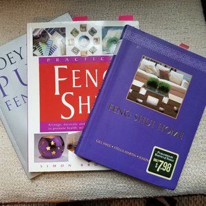 3 books on Feng Shui